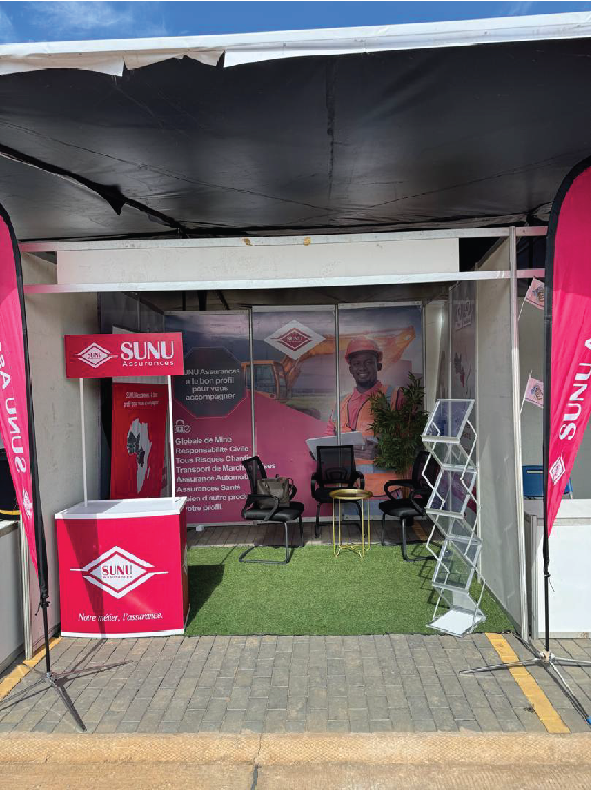 Montage et branding stand