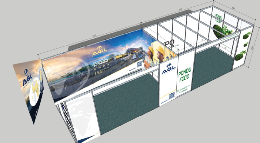 Montage et branding stand